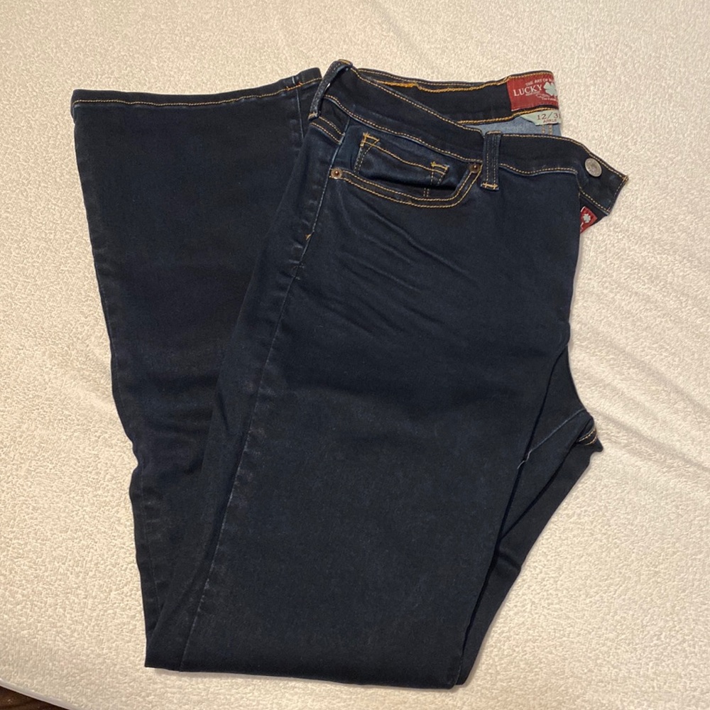 Lucky Brand Jeans Size 12/31 Ankle Boot Cut